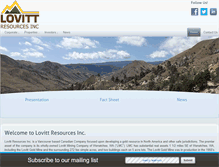 Tablet Screenshot of lovittresources.com